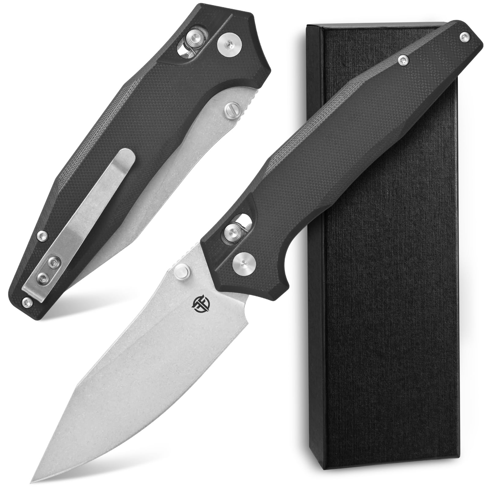 Amazon.com : CCFFCC FF20 Folding Pocket Knife，VG10 Steel Blade